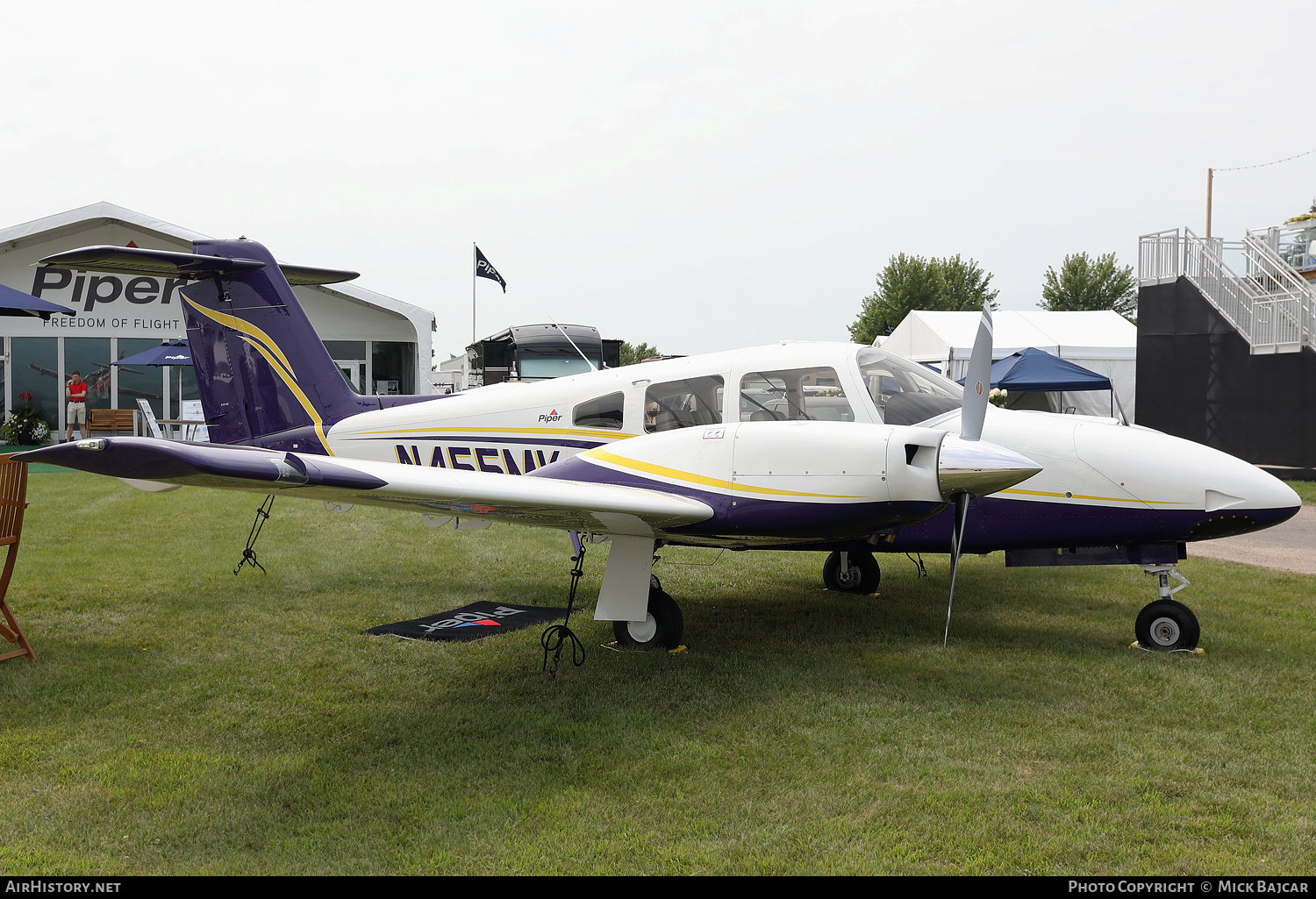 Aircraft Photo of N455MK | Piper PA-44-180 Seminole | AirHistory.net #824156
