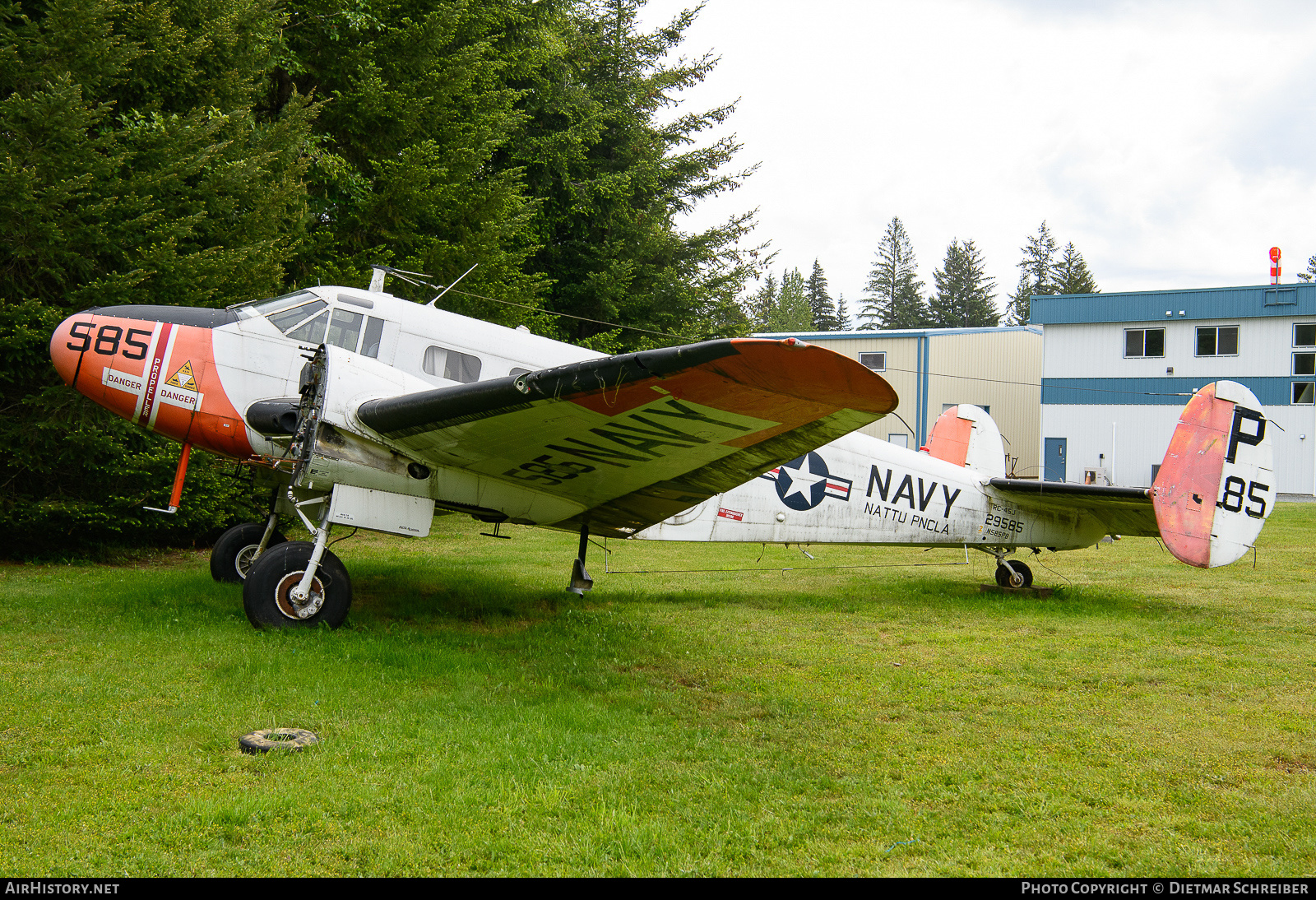Aircraft Photo of N585PB / 29585 | Beech RC-45J Expeditor | USA - Navy | AirHistory.net #824163