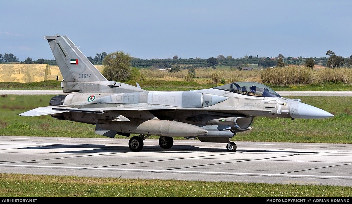 Aircraft Photo of 3027 | Lockheed Martin F-16E Desert Falcon | United Arab Emirates - Air Force | AirHistory.net #824166