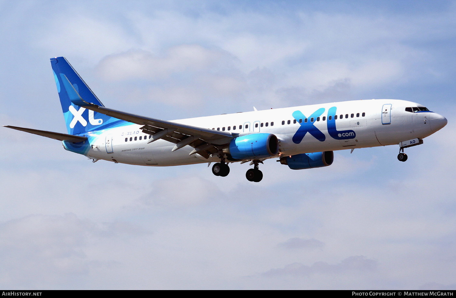 Aircraft Photo of G-XLAO | Boeing 737-86N | XL Airways | AirHistory.net #824188