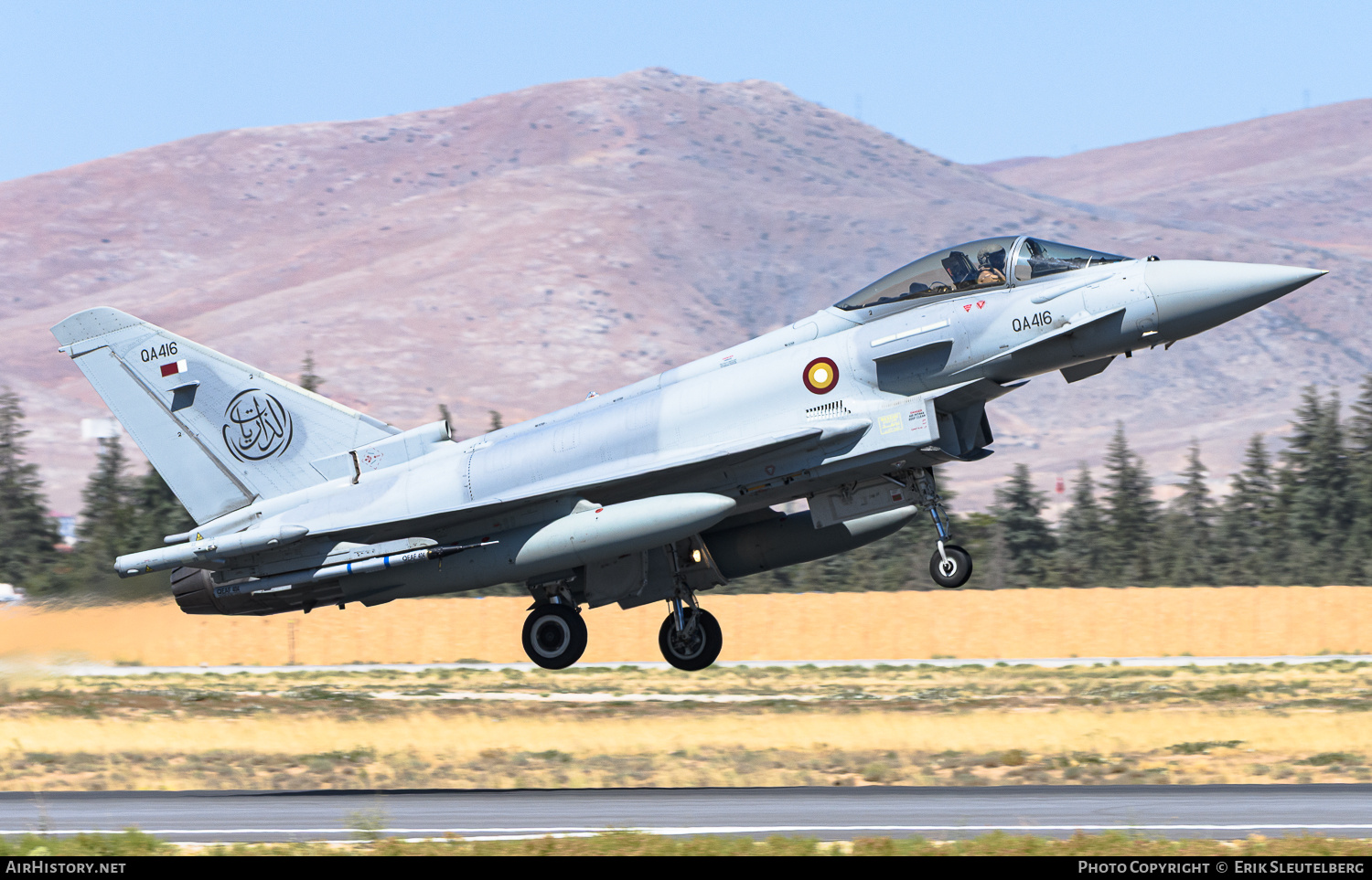 Aircraft Photo of QA416 | Eurofighter EF-2000 Typhoon | Qatar - Air Force | AirHistory.net #824198