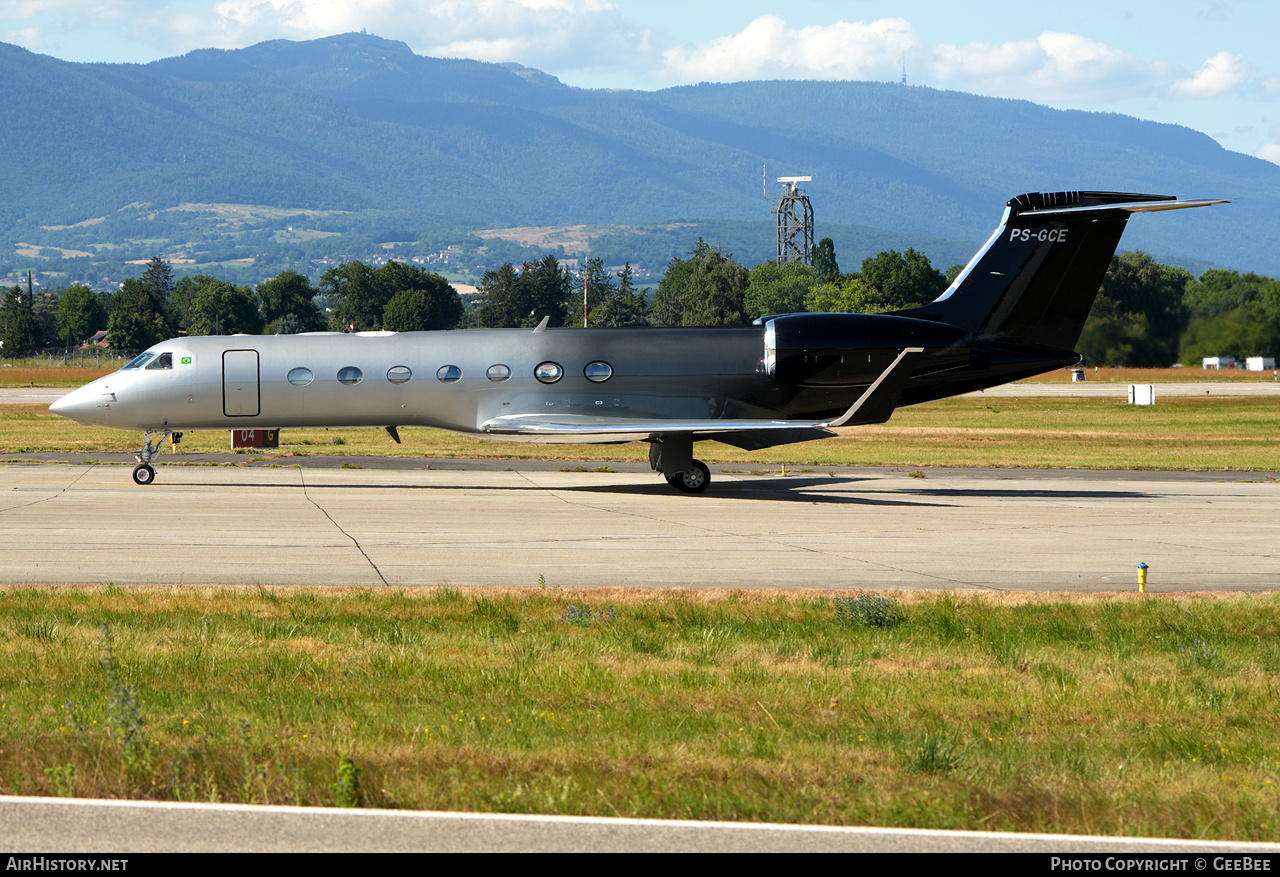 Aircraft Photo of PS-GCE | Gulfstream Aerospace C-37B Gulfstream G550 (G-V-SP) | AirHistory.net #824199