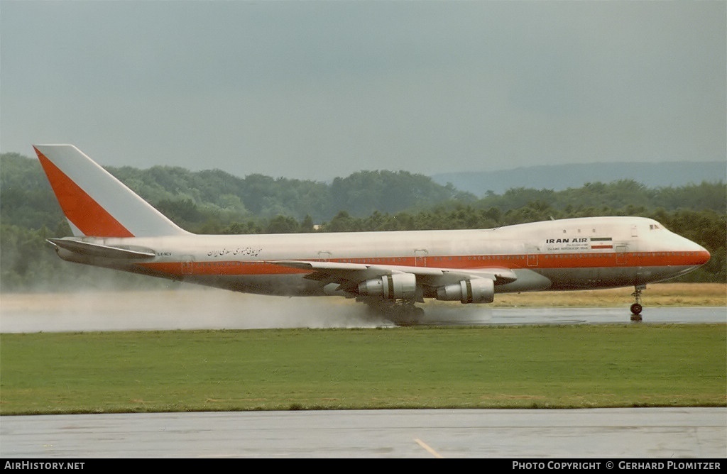 Aircraft Photo of LX-NCV | Boeing 747-123 | Iran Air | AirHistory.net #824209