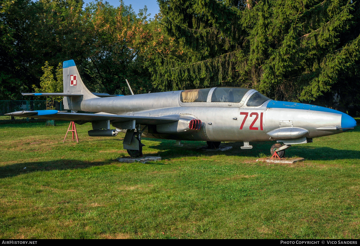 Aircraft Photo of 721 | PZL-Mielec TS-11 Iskra bis B | Poland - Air Force | AirHistory.net #824220