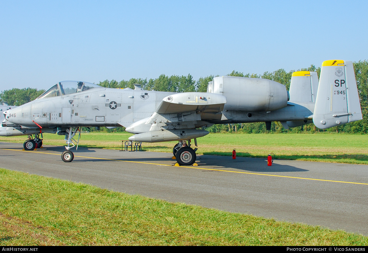 Aircraft Photo of 81-0945 / AF81-945 | Fairchild A-10C Thunderbolt II | USA - Air Force | AirHistory.net #824246