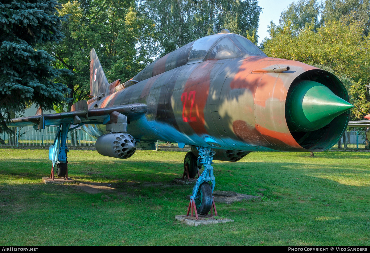 Aircraft Photo of 22 | Sukhoi Su-22M4 | Poland - Air Force | AirHistory.net #824248