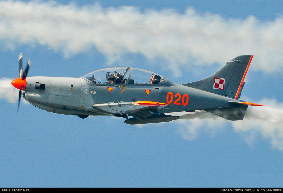 Aircraft Photo of 020 | PZL-Okecie PZL-130TC-2 Turbo Orlik | Poland - Air Force | AirHistory.net #824251