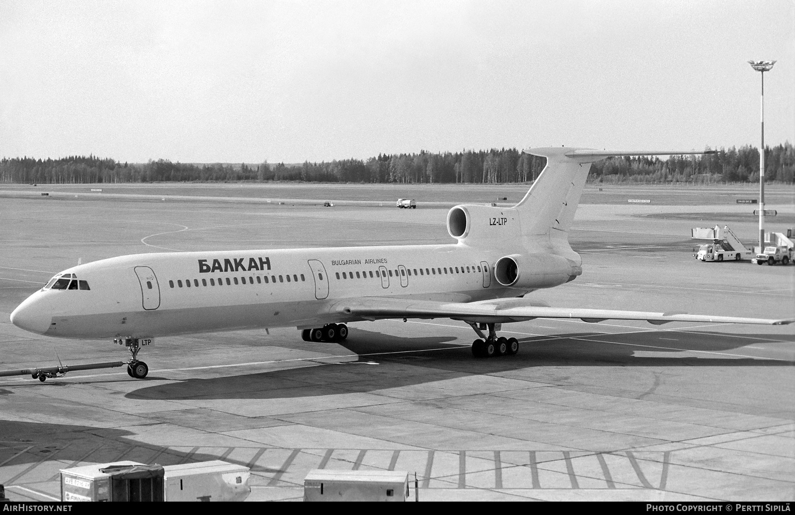 Aircraft Photo of LZ-LTP | Tupolev Tu-154M | Balkan - Bulgarian Airlines | AirHistory.net #824261