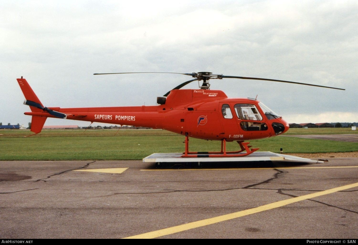 Aircraft Photo of F-GDFM | Aerospatiale AS-350B Ecureuil | France - Sapeurs-Pompiers | AirHistory.net #824268
