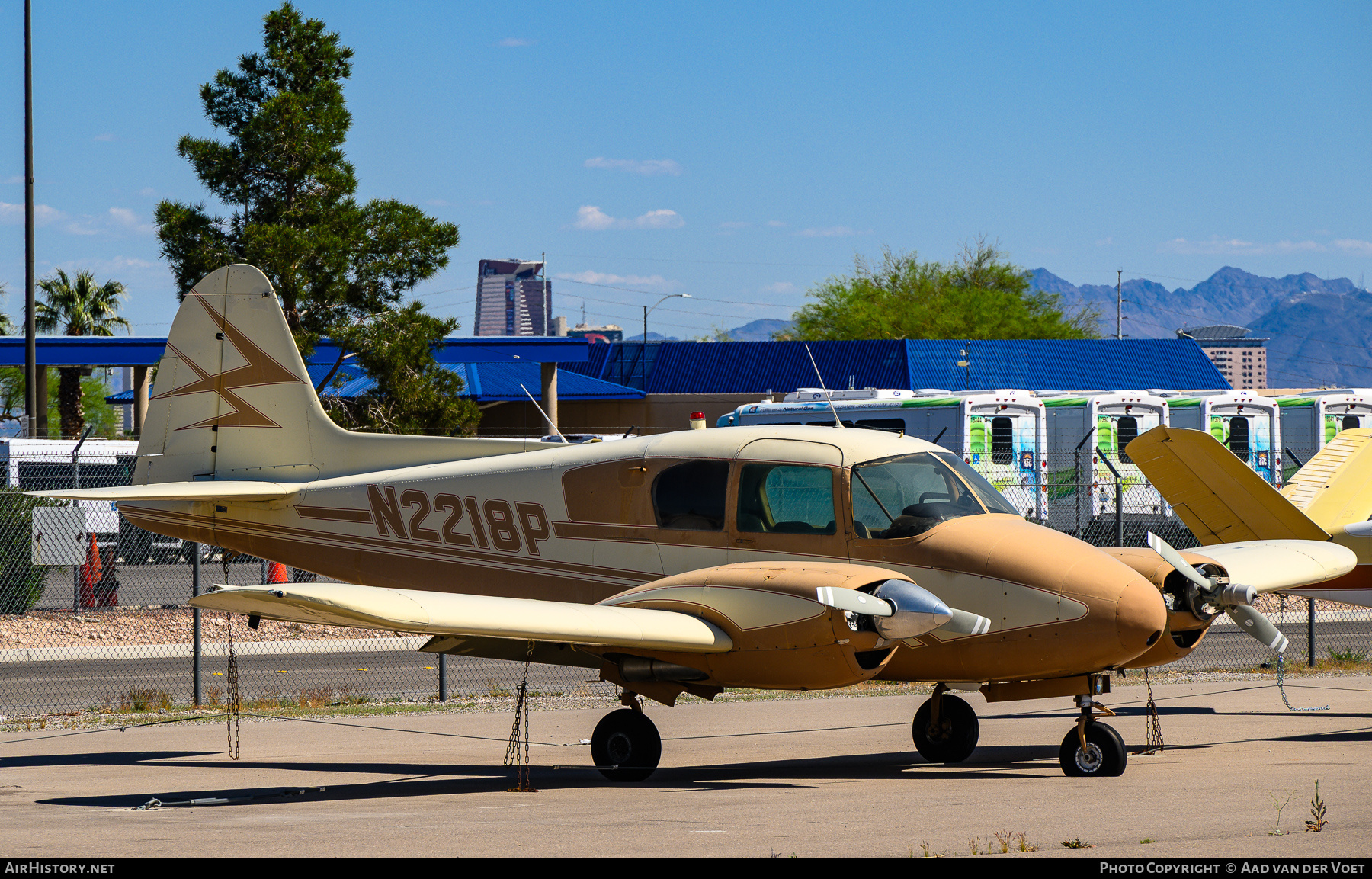 Aircraft Photo of N2218P | Piper PA-23-150 Apache | AirHistory.net #824281