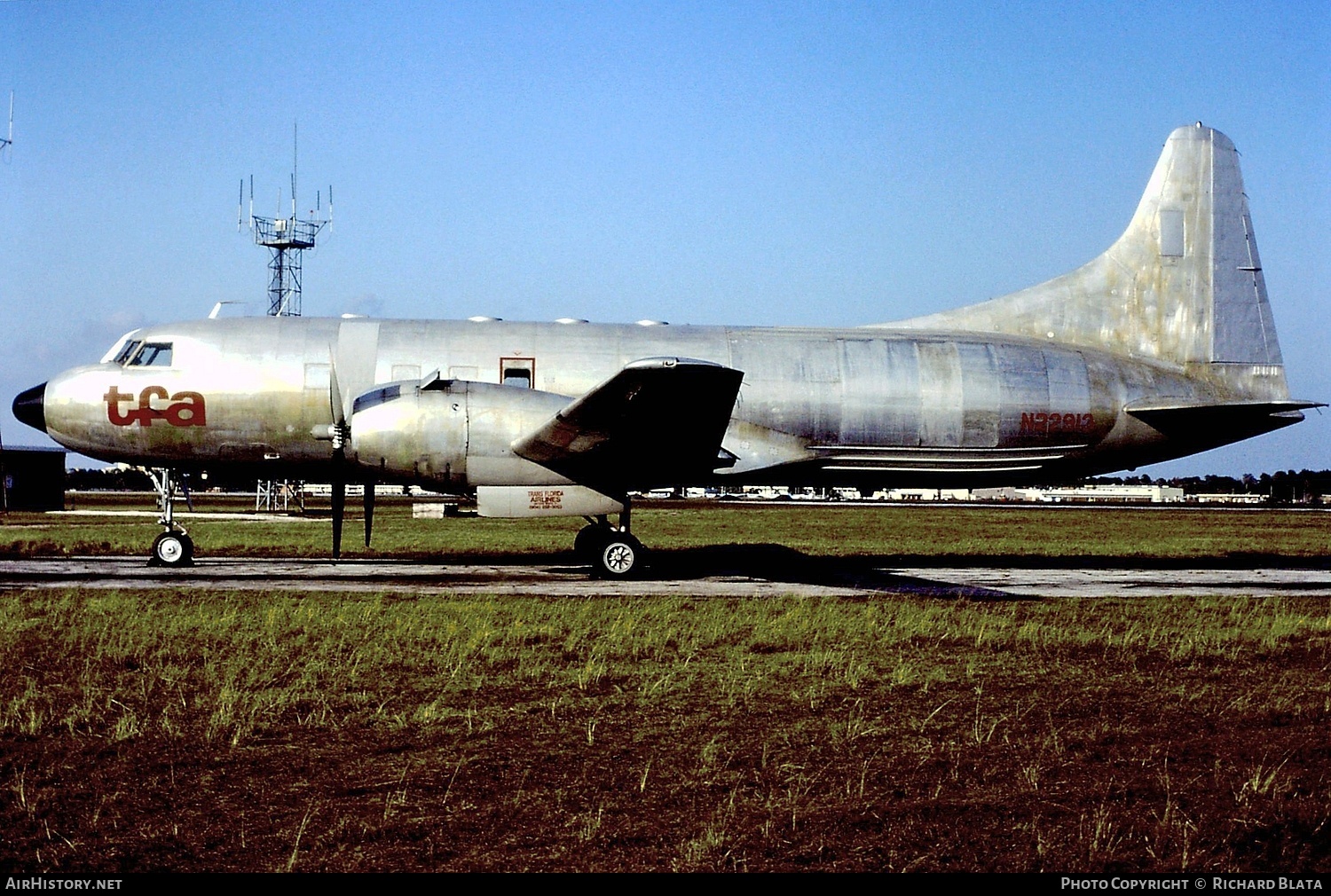 Aircraft Photo of N22913 | Convair VT-29B | Trans Florida Airlines - TFA | AirHistory.net #824286