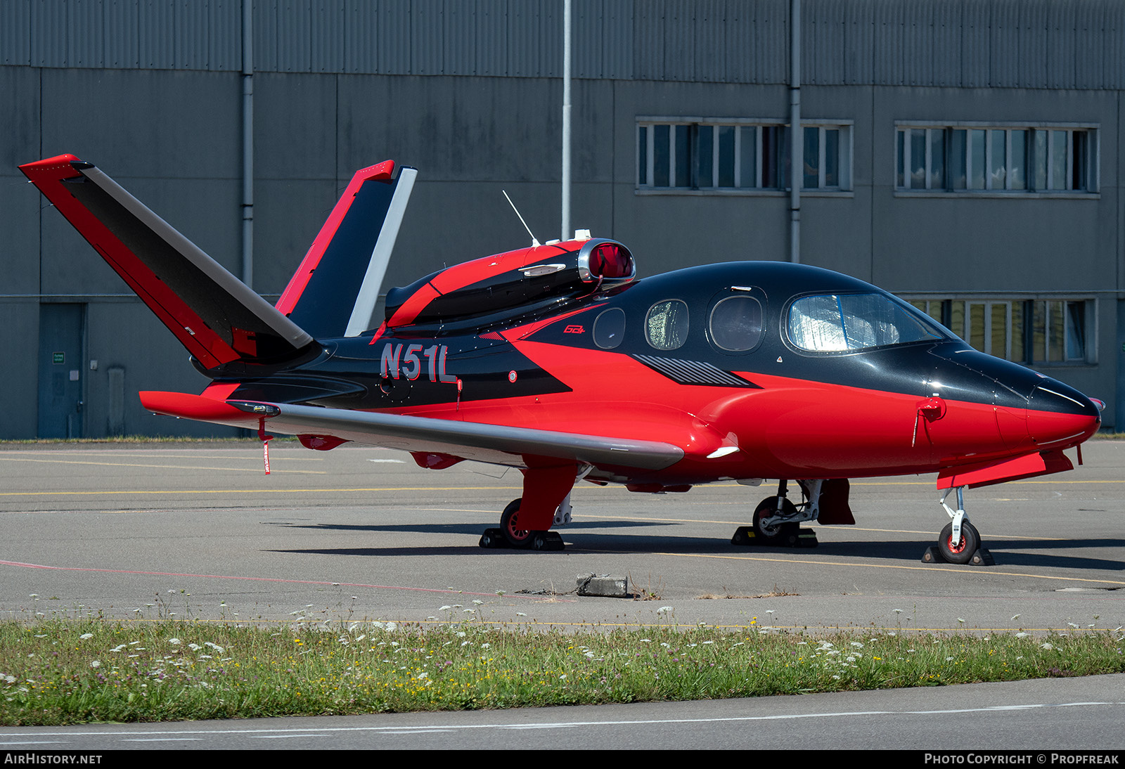 Aircraft Photo of N51L | Cirrus SF-50 Vision G2+ | AirHistory.net #824288