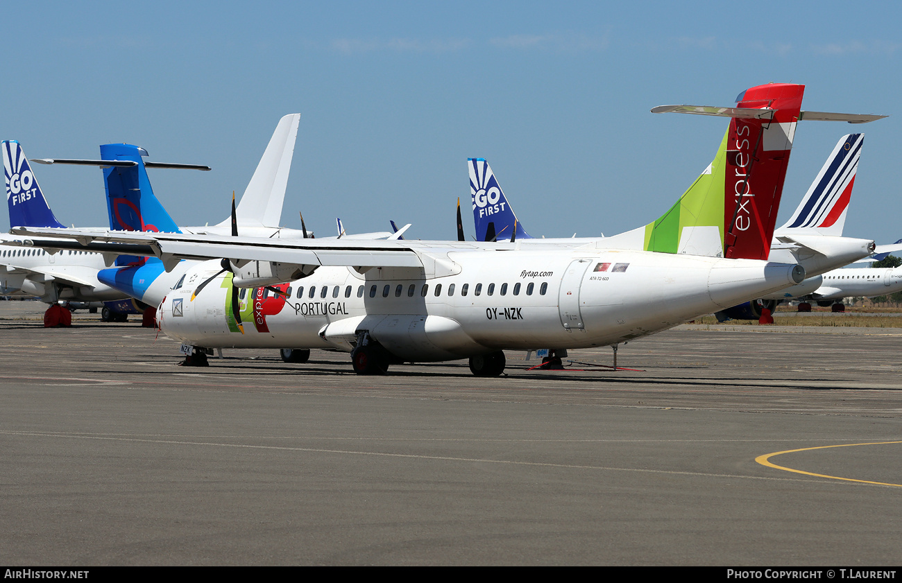 Aircraft Photo of OY-NZK | ATR ATR-72-600 (ATR-72-212A) | TAP Air Portugal Express | AirHistory.net #824298
