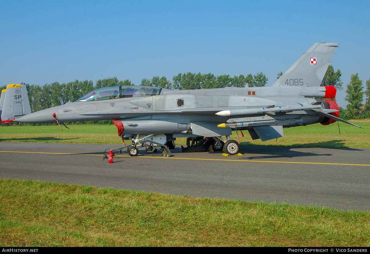 Aircraft Photo of 4085 | Lockheed Martin F-16D Fighting Falcon | Poland - Air Force | AirHistory.net #824305