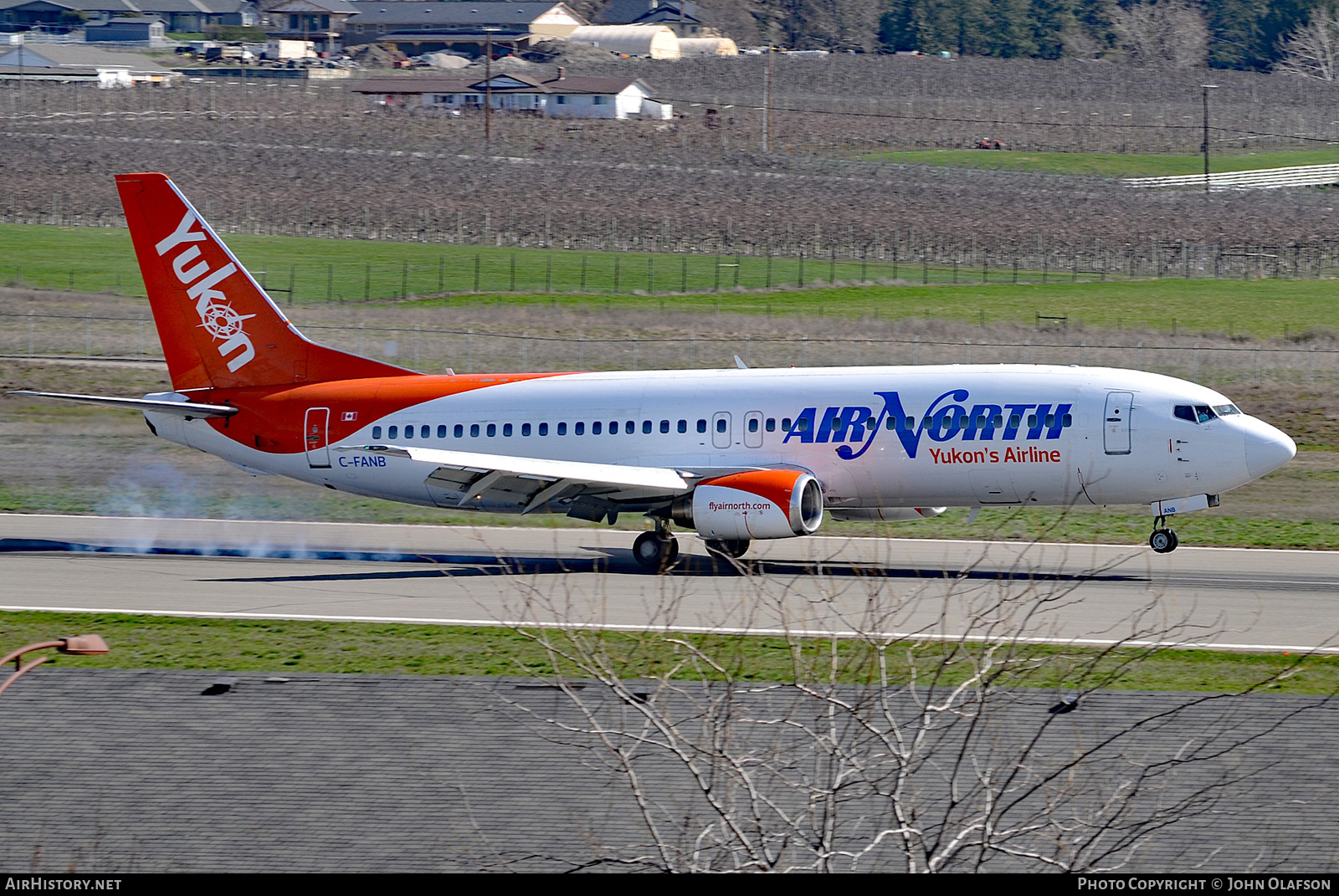 Aircraft Photo of C-FANB | Boeing 737-48E | Air North | AirHistory.net #824319
