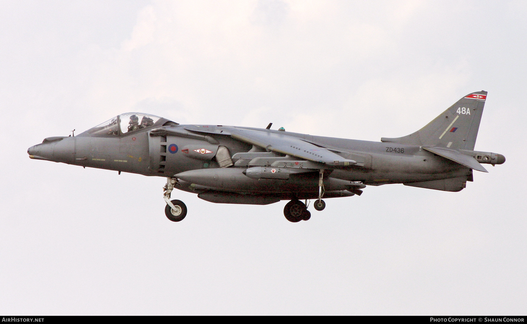Aircraft Photo of ZD436 | British Aerospace Harrier GR7A | UK - Air Force | AirHistory.net #824331