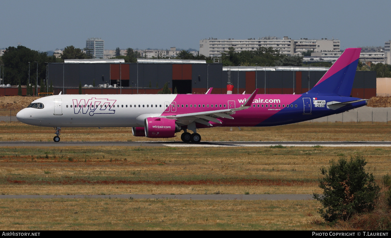 Aircraft Photo of F-WWSQ | Airbus A321-271NX | Wizz Air | AirHistory.net #824336