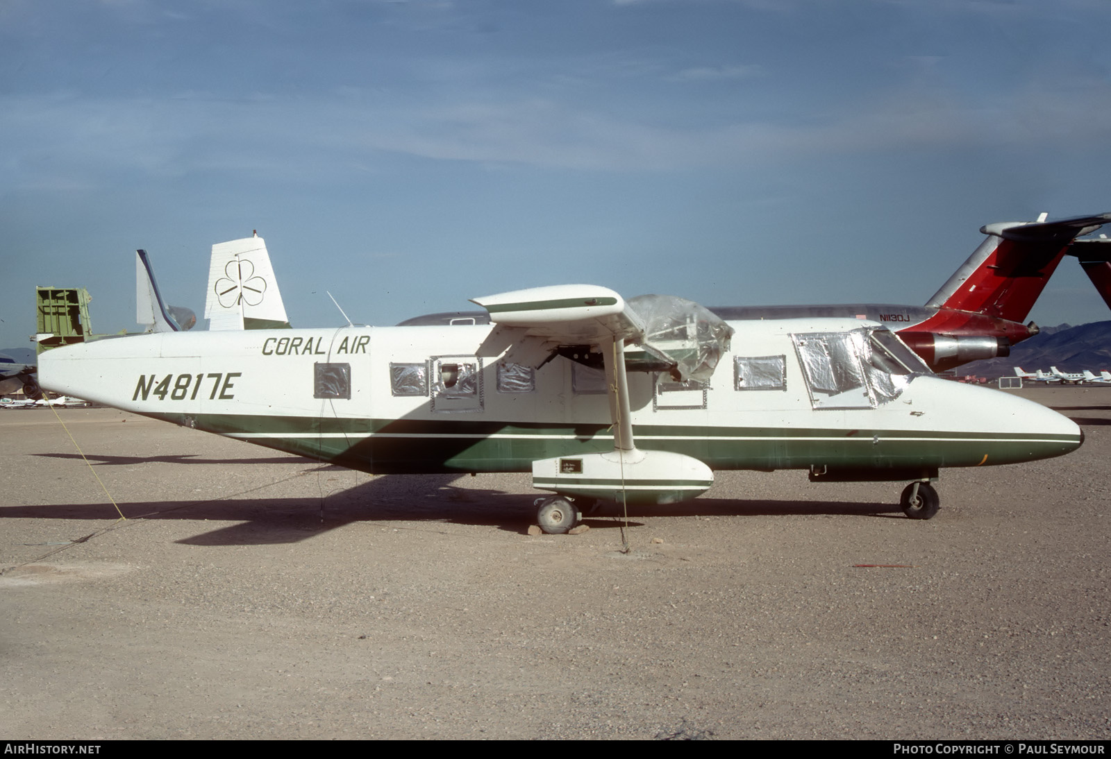 Aircraft Photo of N4817E | GAF N-24A Nomad | Coral Air | AirHistory.net #824347