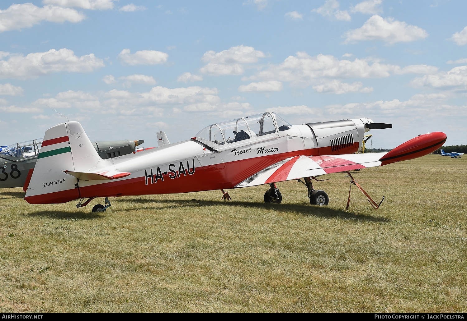 Aircraft Photo of HA-SAU | Zlin Z-526F Trener Master | AirHistory.net #824351
