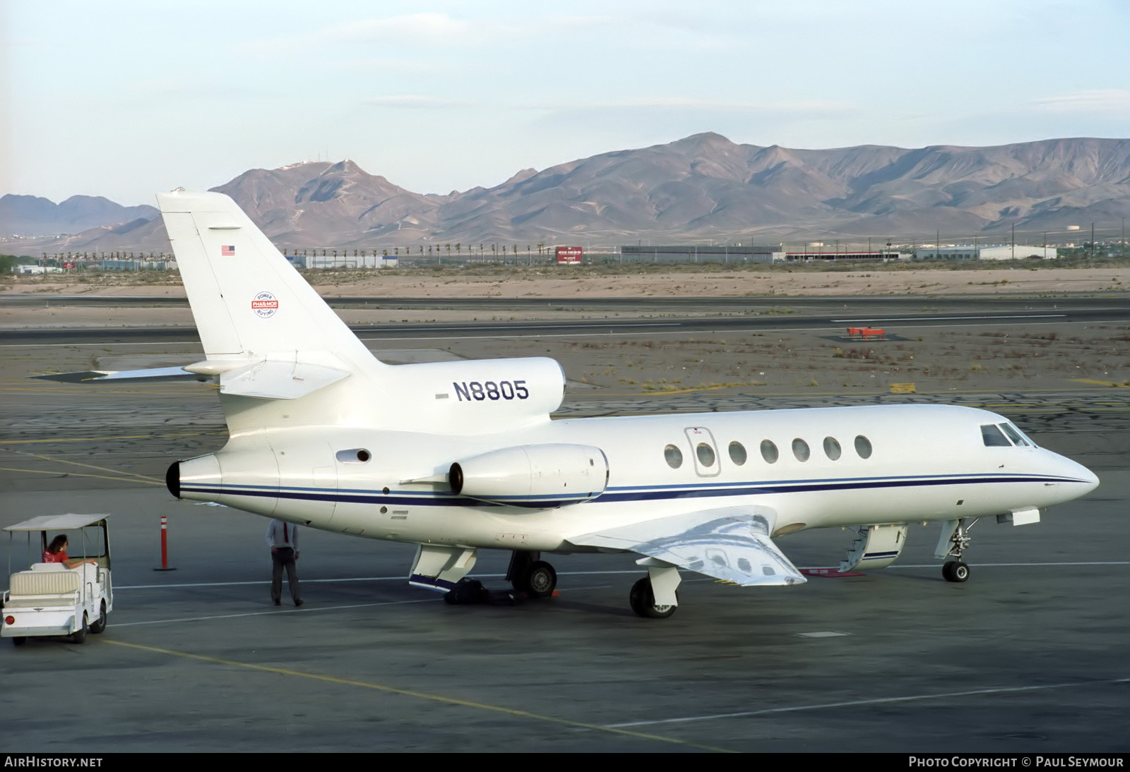 Aircraft Photo of N8805 | Dassault Falcon 50 | Phar-Mor Power Buying | AirHistory.net #824360