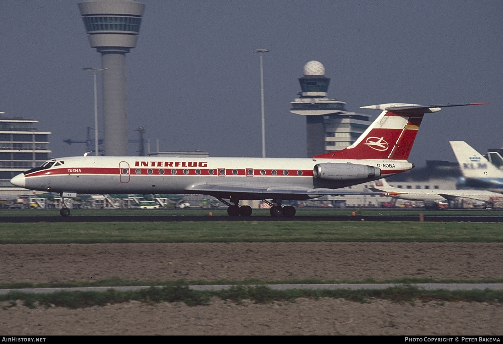 Aircraft Photo of D-AOBA | Tupolev Tu-134A | Interflug | AirHistory.net #824366