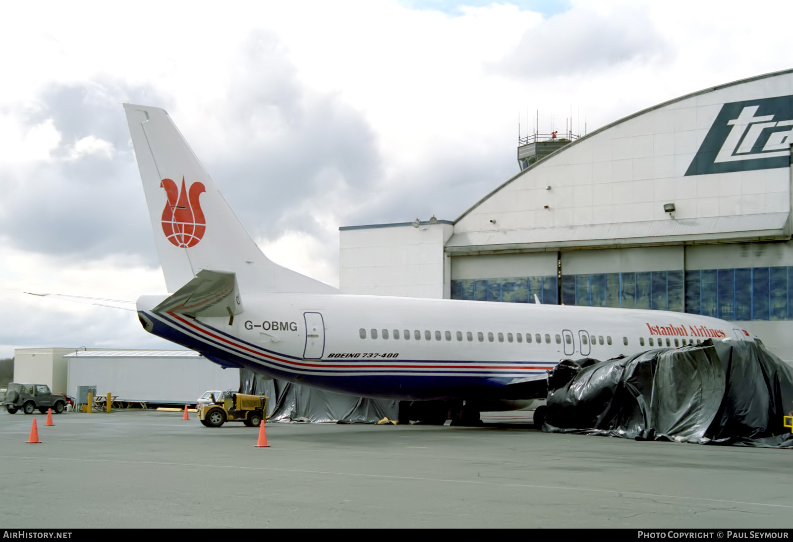 Aircraft Photo of G-OBMG | Boeing 737-4Y0 | Istanbul Airlines | AirHistory.net #824384