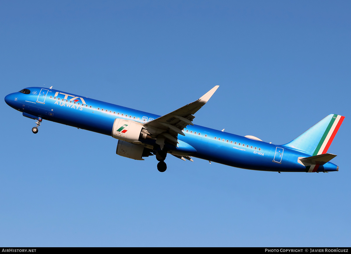 Aircraft Photo of EI-HXA | Airbus A321-271NX | ITA Airways | AirHistory.net #824391
