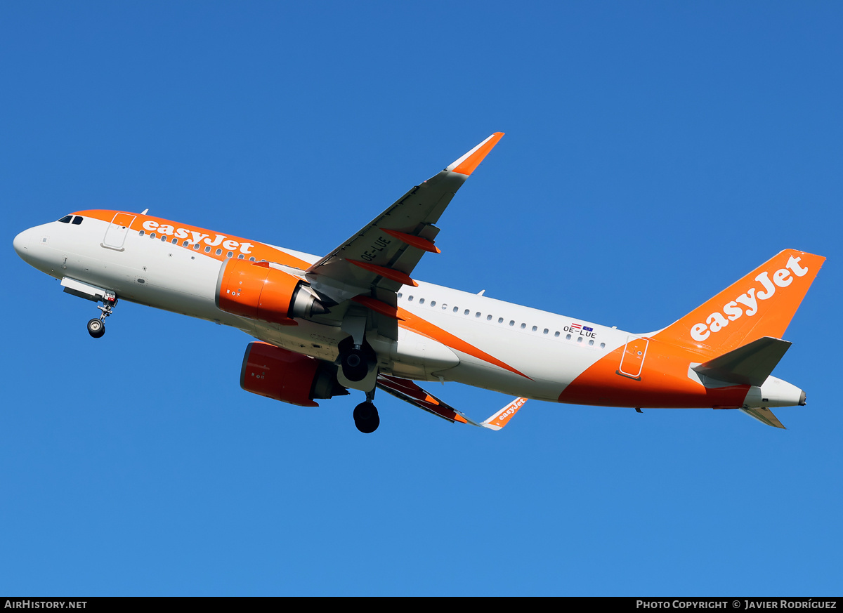 Aircraft Photo of OE-LUE | Airbus A320-251N | EasyJet | AirHistory.net #824392
