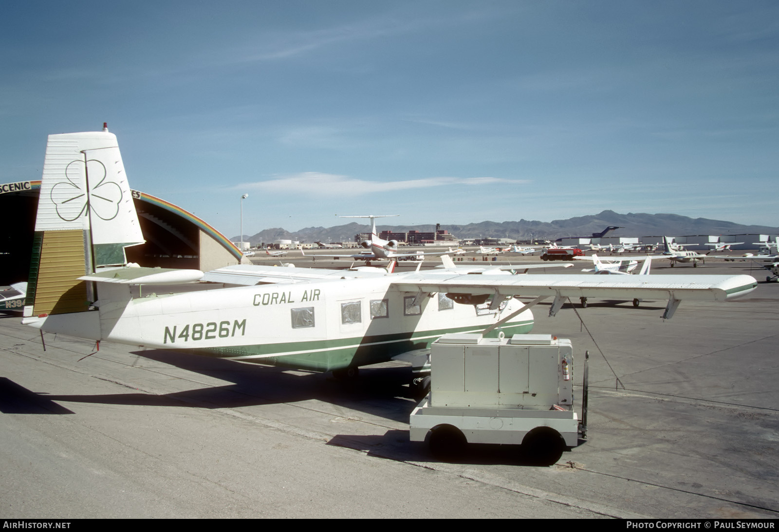 Aircraft Photo of N4826M | GAF N-22B Nomad | Coral Air | AirHistory.net #824393