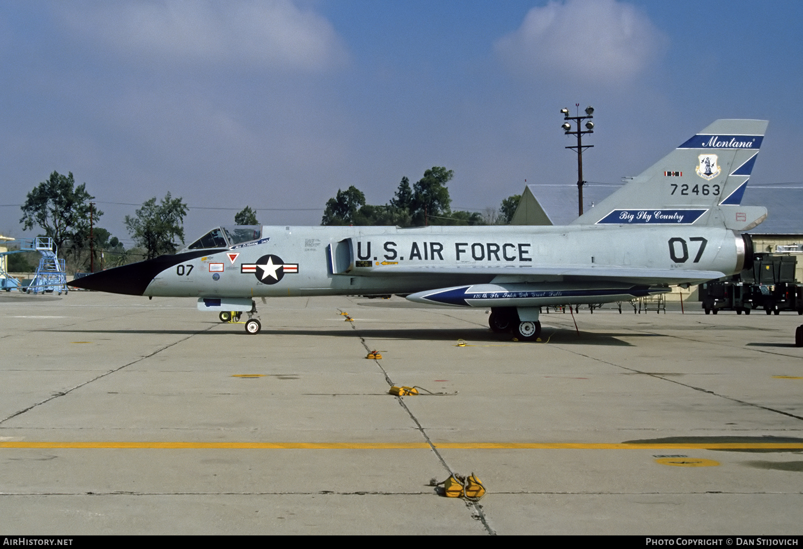 Aircraft Photo of 57-2463 / 72463 | Convair F-106A Delta Dart | USA - Air Force | AirHistory.net #824394