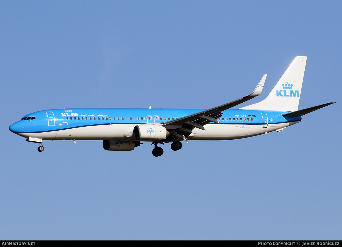 Aircraft Photo of PH-BXT | Boeing 737-9K2 | KLM - Royal Dutch Airlines | AirHistory.net #824397