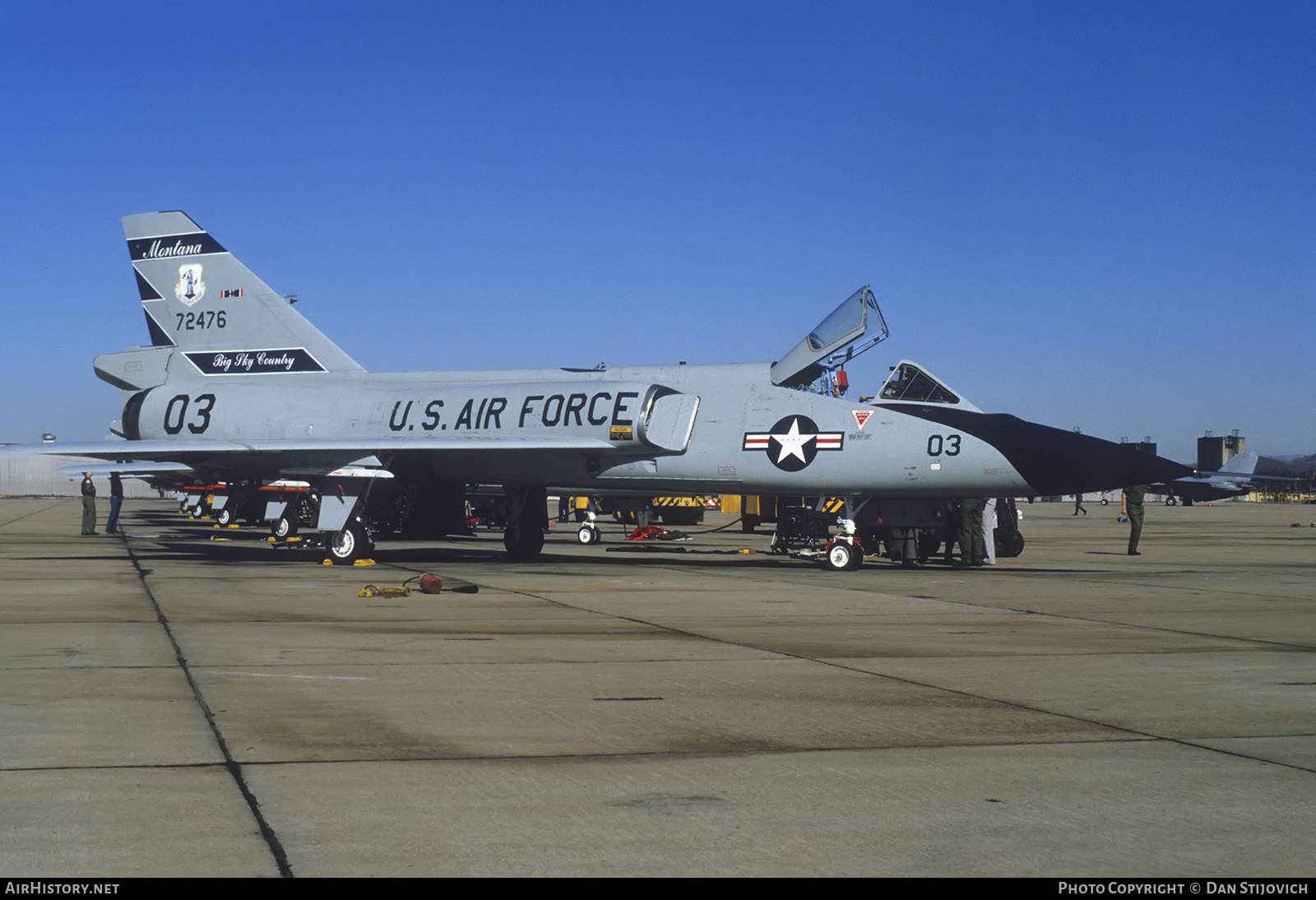 Aircraft Photo of 57-2476 / 72476 | Convair F-106A Delta Dart | USA - Air Force | AirHistory.net #824399