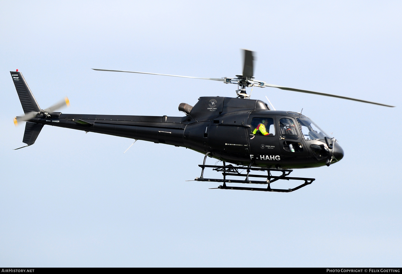 Aircraft Photo of F-HAHG | Aerospatiale AS-350B-2 Ecureuil | Green Bees Helico | AirHistory.net #824422