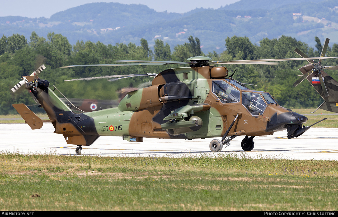 Aircraft Photo of HA.28-15-10045 | Eurocopter EC-665 Tigre HAD | Spain - Army | AirHistory.net #824435
