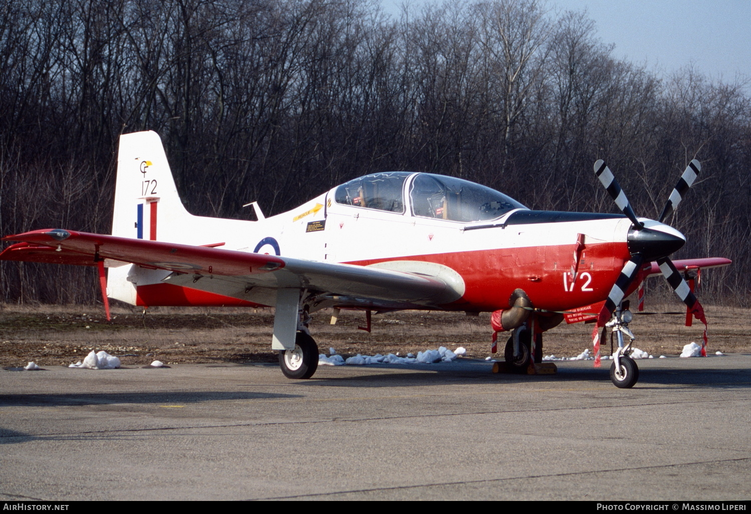 Aircraft Photo of ZF172 | Short S-312 Tucano T1 | UK - Air Force | AirHistory.net #824441