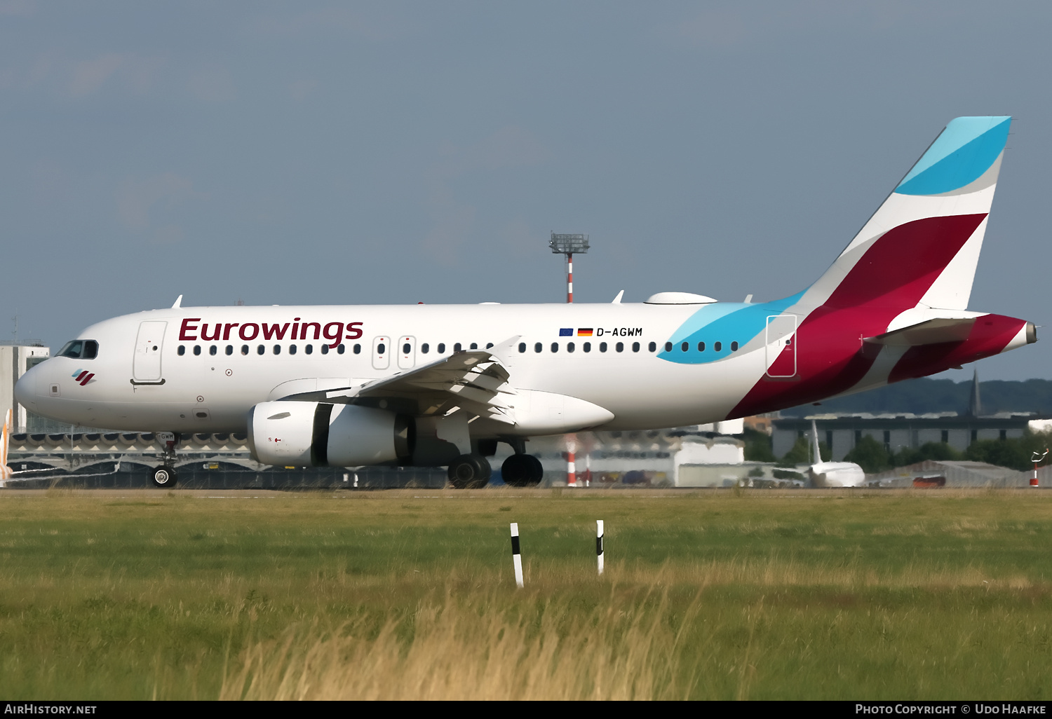 Aircraft Photo of D-AGWM | Airbus A319-132 | Eurowings | AirHistory.net #824444