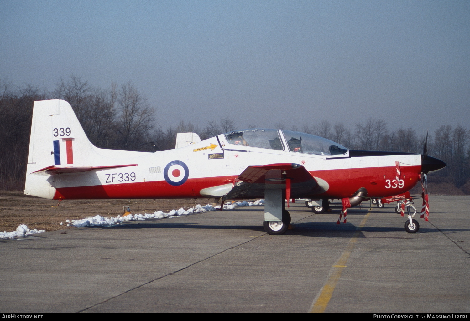 Aircraft Photo of ZF339 | Short S-312 Tucano T1 | UK - Air Force | AirHistory.net #824457