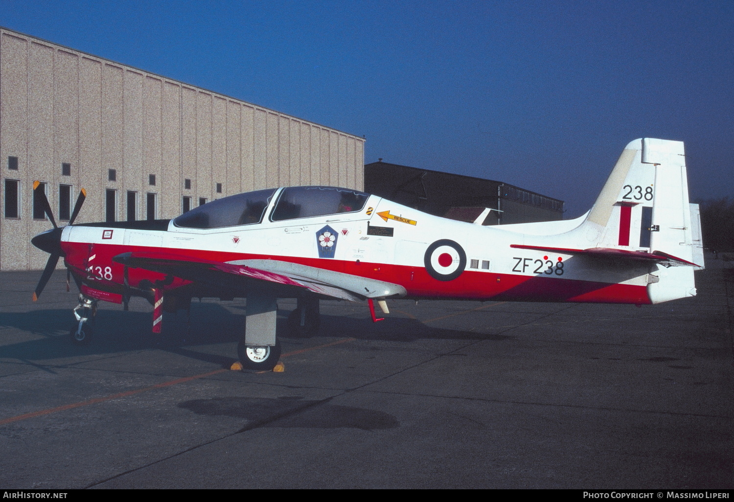 Aircraft Photo of ZF238 | Short S-312 Tucano T1 | UK - Air Force | AirHistory.net #824461