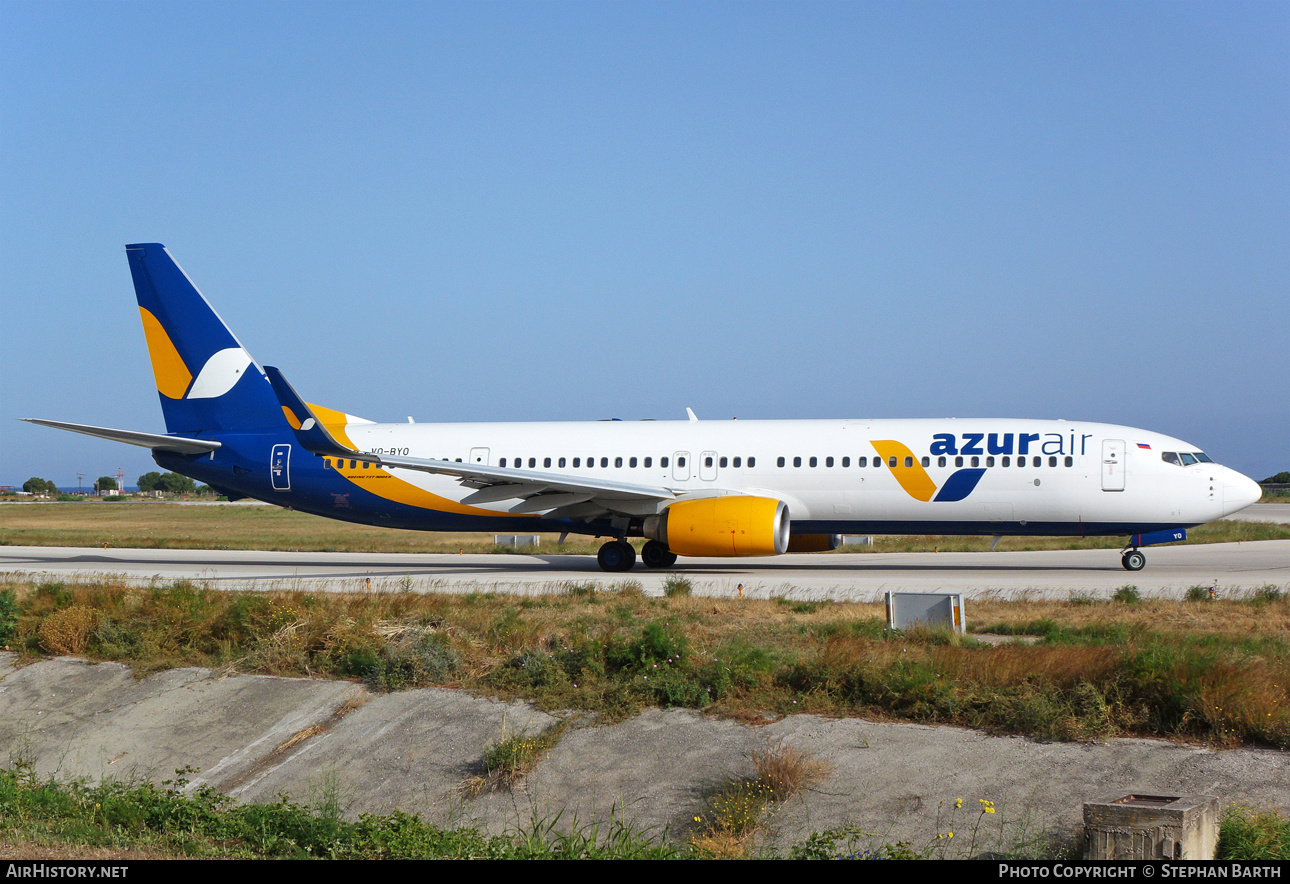 Aircraft Photo of VQ-BYO | Boeing 737-9GP/ER | Azur Air | AirHistory.net #824463