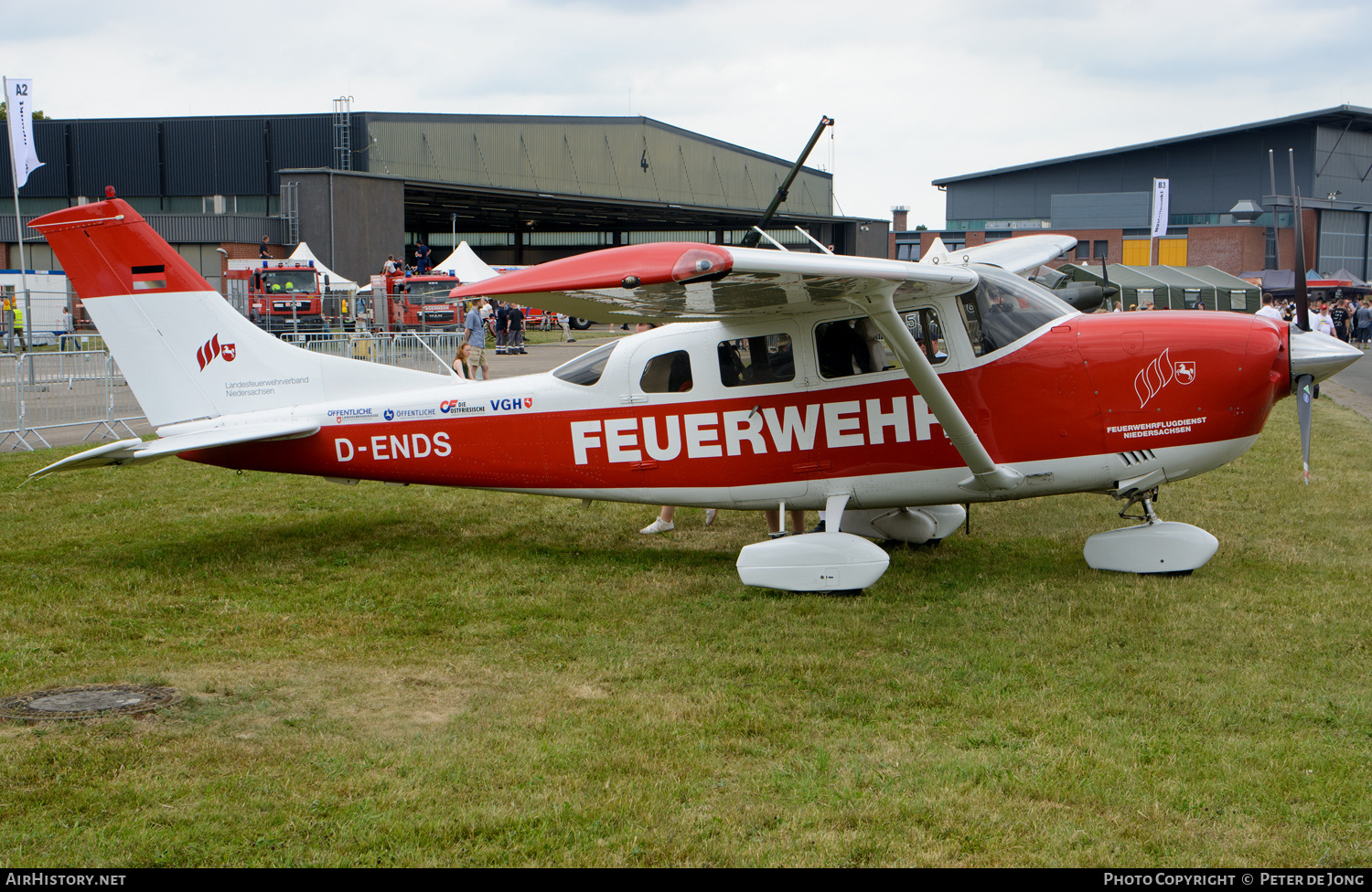 Aircraft Photo of D-ENDS | Cessna 206H Stationair | Feuerwehrflugdienst Niedersachsen | AirHistory.net #824465