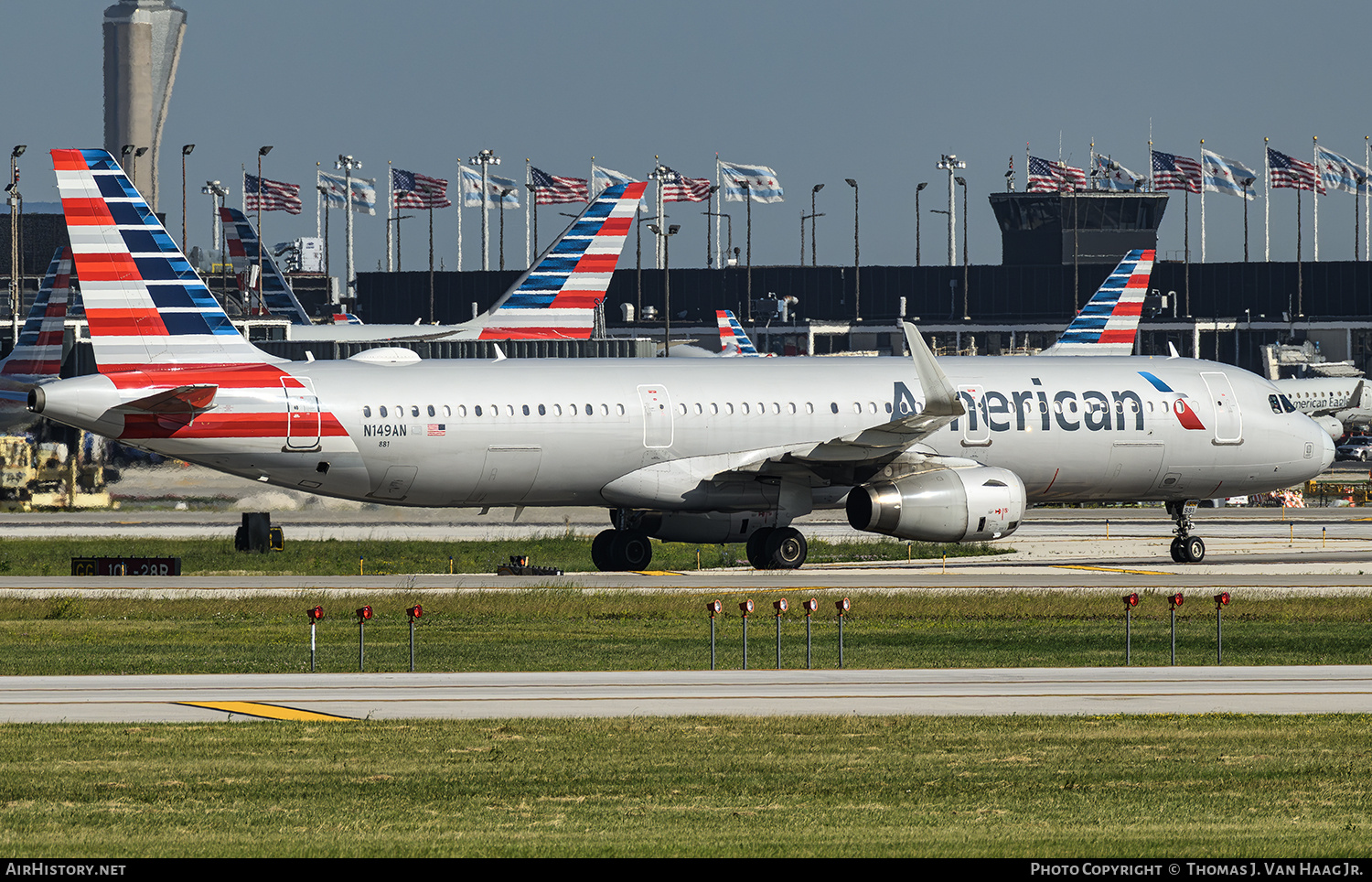 Aircraft Photo of N149AN | Airbus A321-231 | American Airlines | AirHistory.net #824474