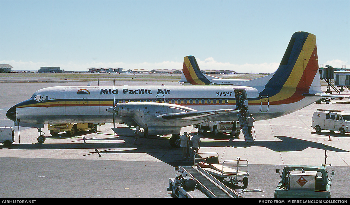 Aircraft Photo of N115MP | NAMC YS-11A-309 | Mid Pacific Air | AirHistory.net #824480