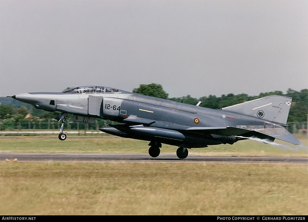 Aircraft Photo of CR12-55 | McDonnell RF-4C Phantom II | Spain - Air Force | AirHistory.net #824493
