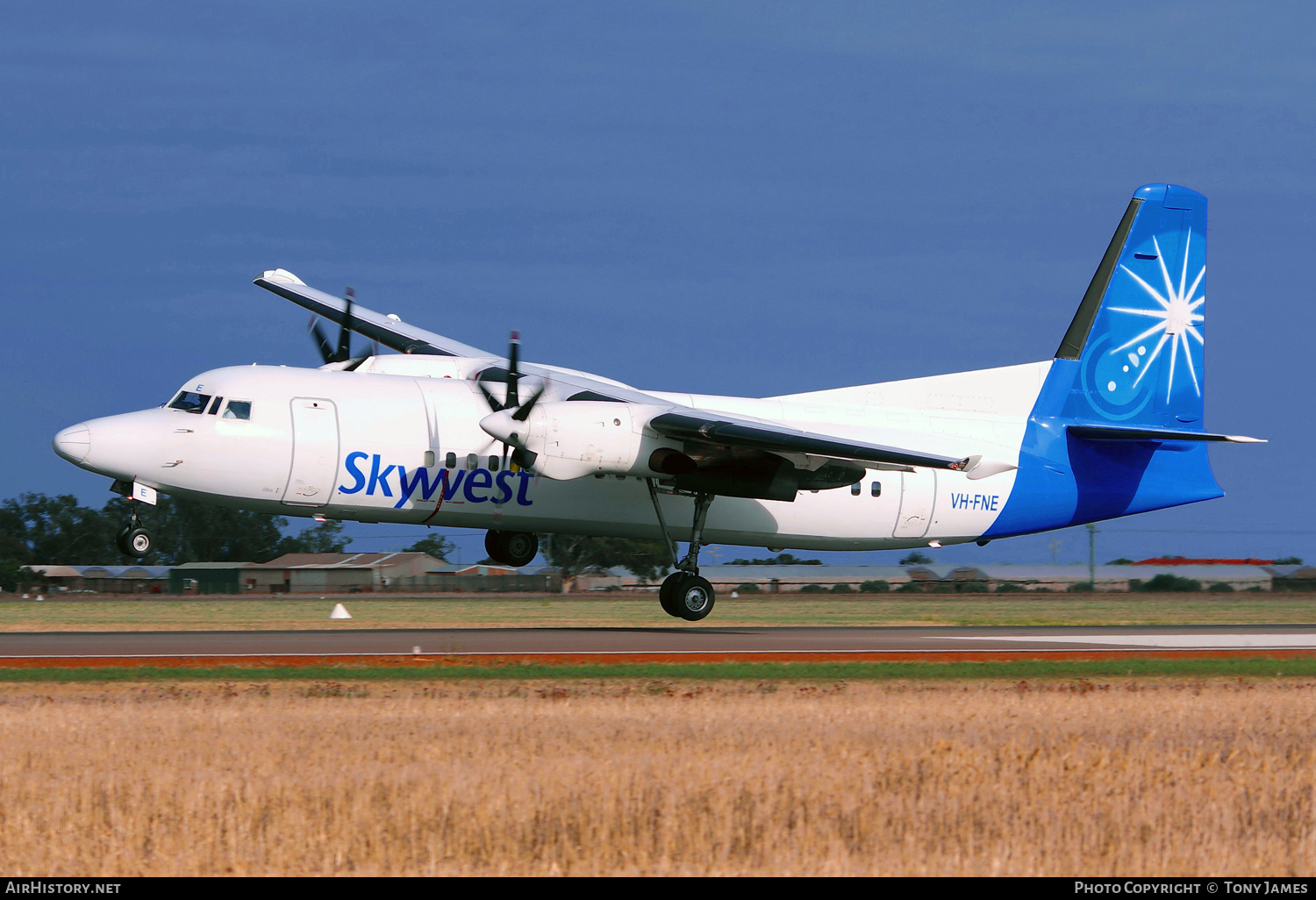 Aircraft Photo of VH-FNE | Fokker 50 | Skywest Airlines | AirHistory.net #824517