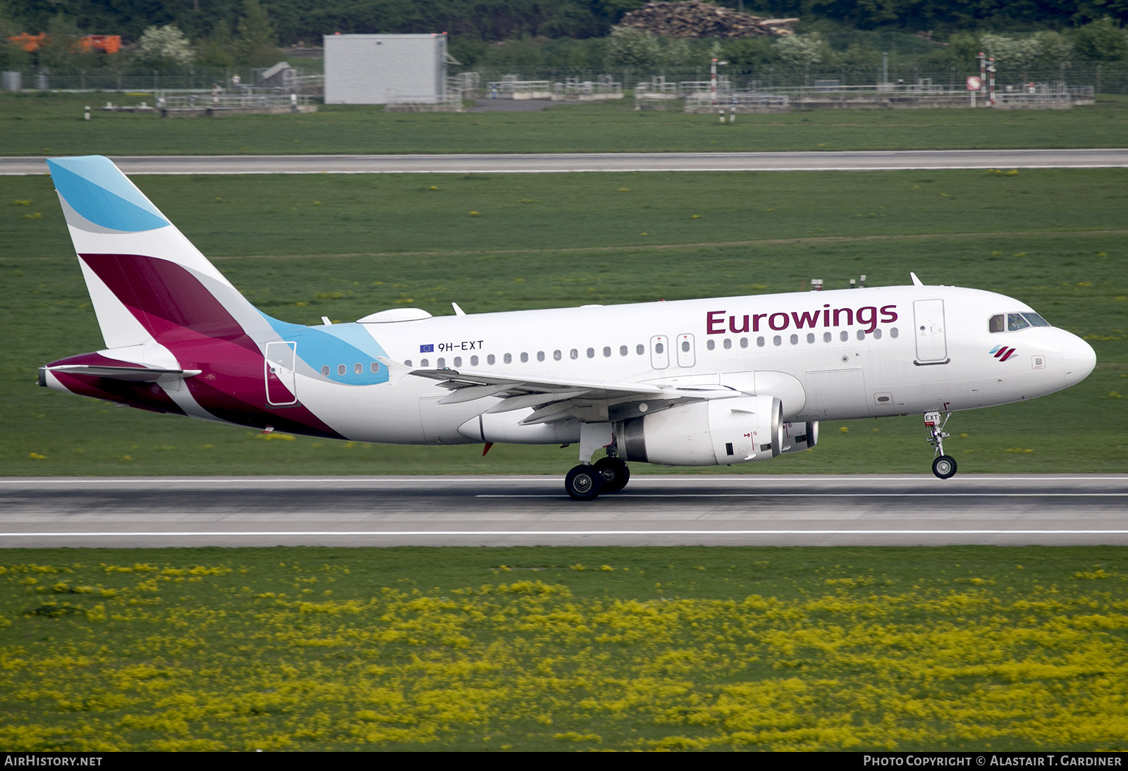 Aircraft Photo of 9H-EXT | Airbus A319-132 | Eurowings | AirHistory.net #824519
