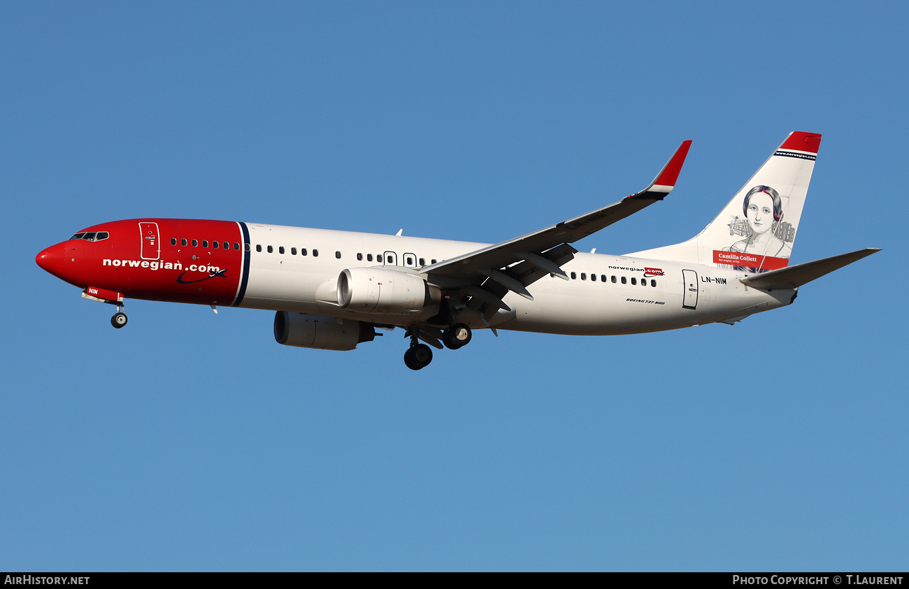 Aircraft Photo of LN-NIM | Boeing 737-8KN | Norwegian | AirHistory.net #824526