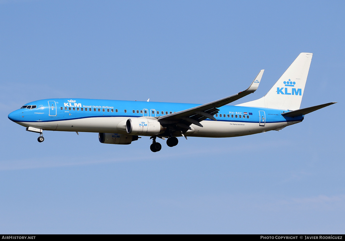 Aircraft Photo of PH-BXC | Boeing 737-8K2 | KLM - Royal Dutch Airlines | AirHistory.net #824532