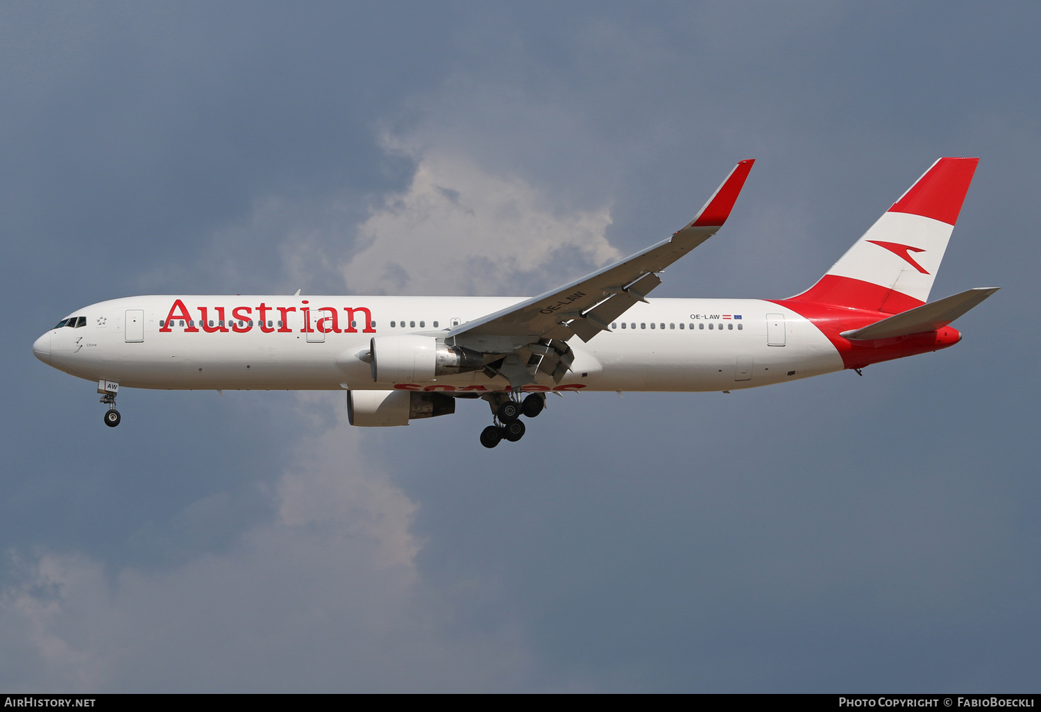 Aircraft Photo of OE-LAW | Boeing 767-3Z9/ER | Austrian Airlines | AirHistory.net #824552