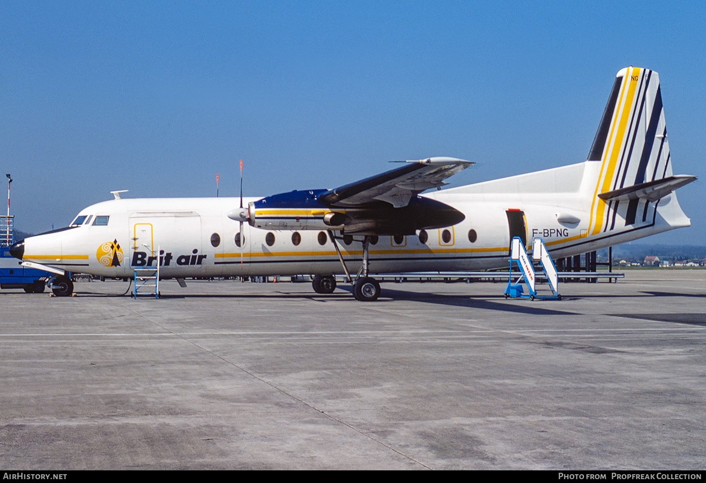 Aircraft Photo of F-BPNG | Fokker F27-500 Friendship | Brit Air | AirHistory.net #824556