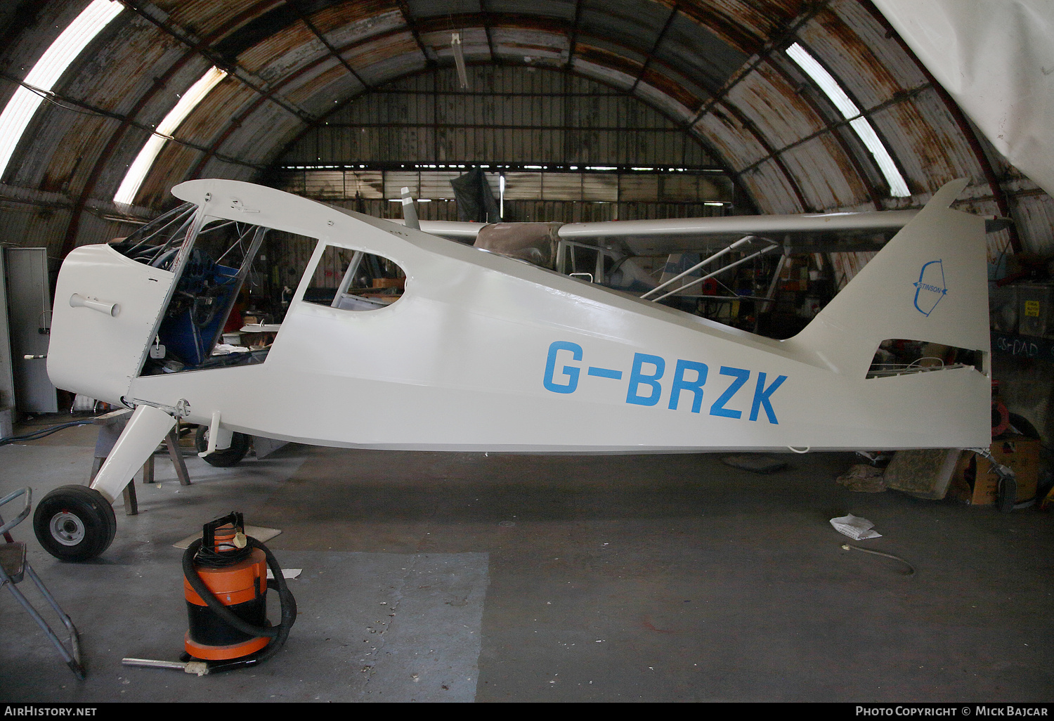 Aircraft Photo of G-BRZK | Stinson 108-2 Voyager | AirHistory.net #824557